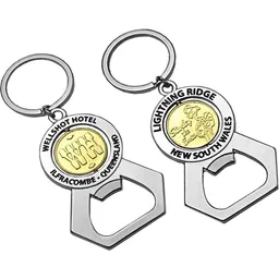 Bottle Opener Spinner Keyring