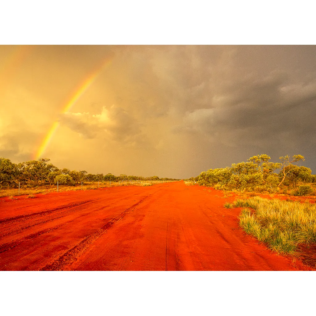 CARD - 3D - Desert Road