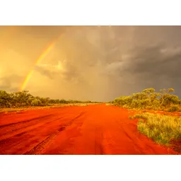 CARD - 3D - Desert Road