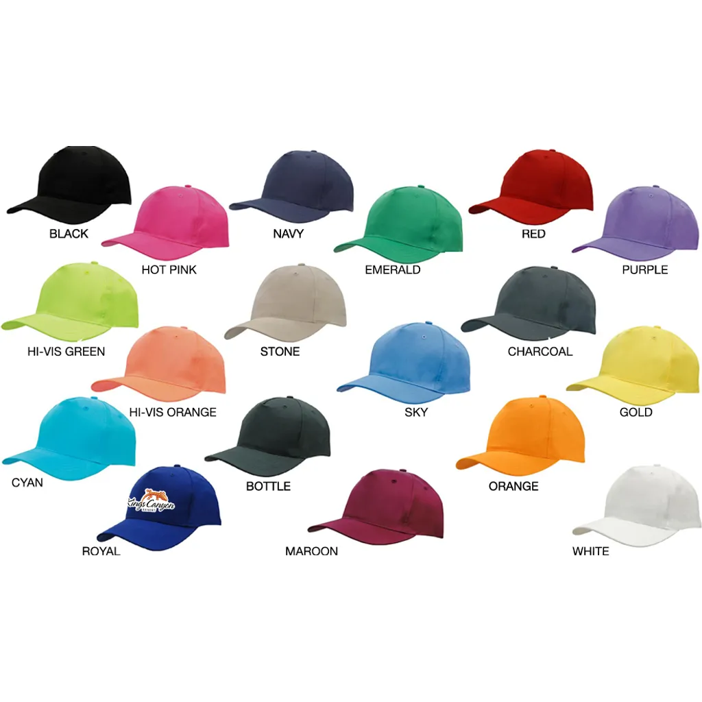 5 Panel Baseball Cap - Heat Transfer