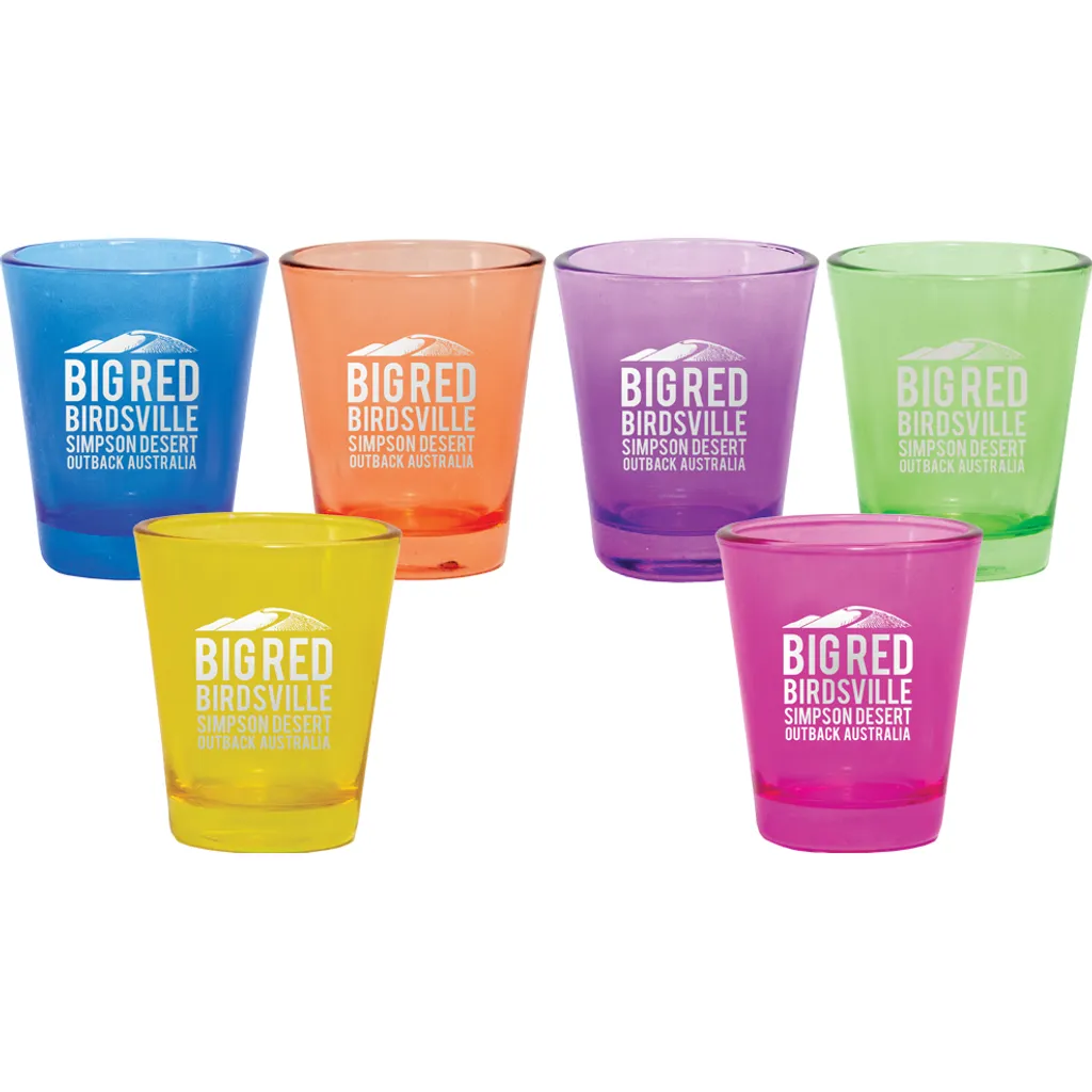 Shot Glass Coloured