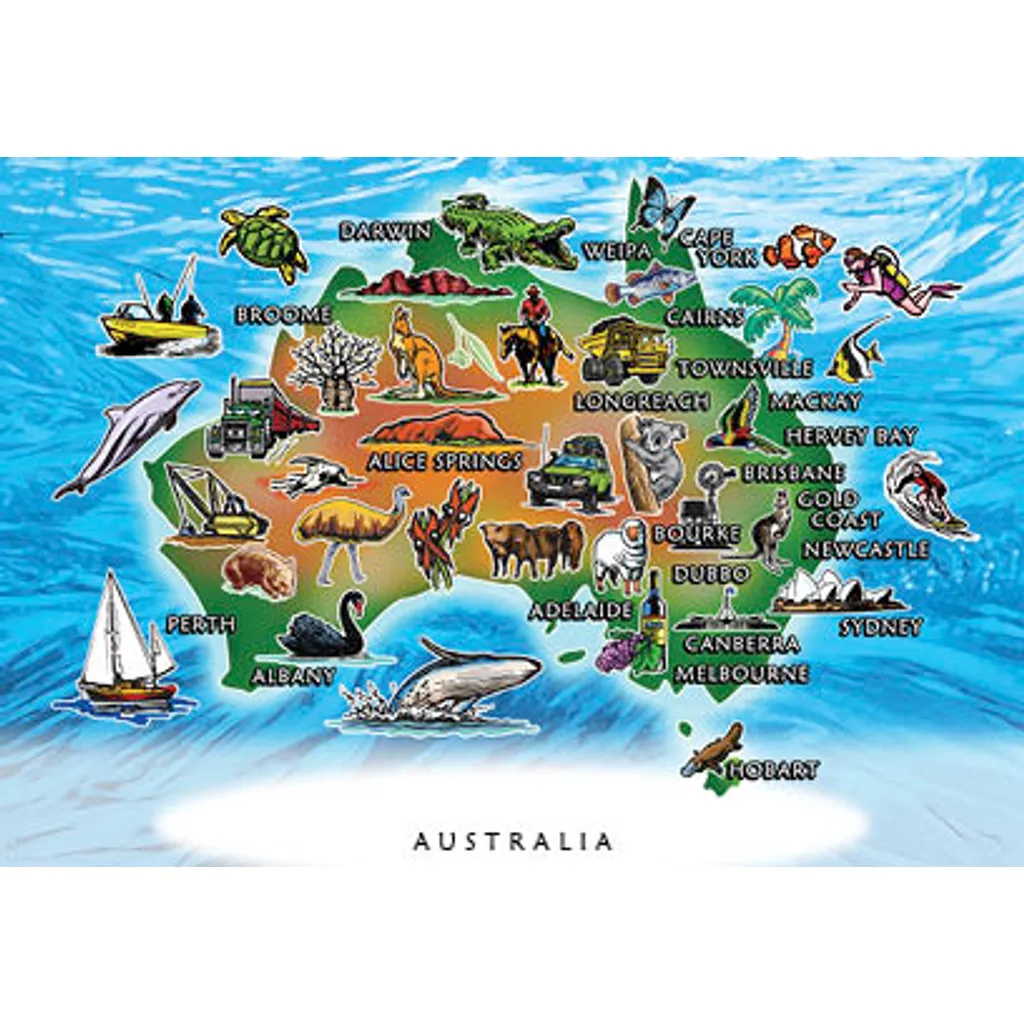 Australia Map