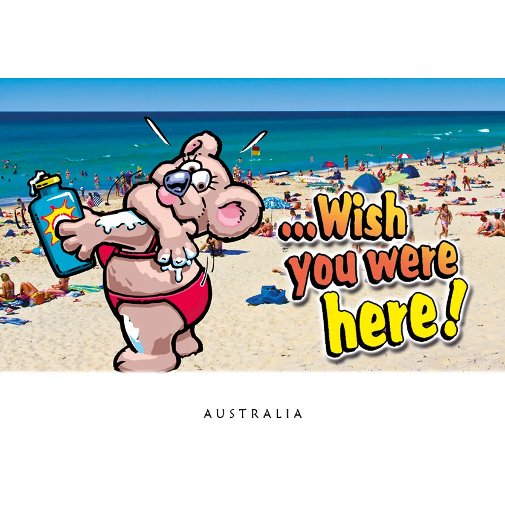 Koala Wish You Were Here Beach