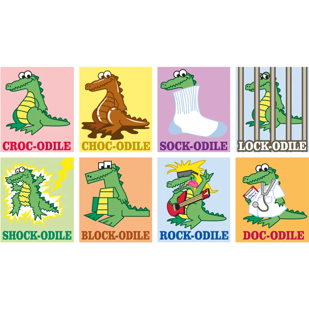 Comic Croc-odile