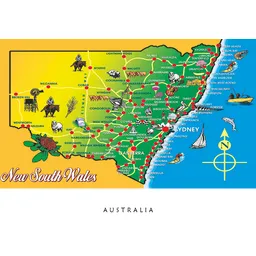 NSW Map