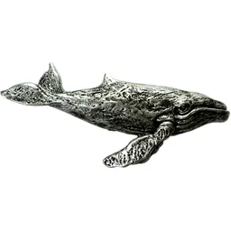 Poly Resin Whale Magnet