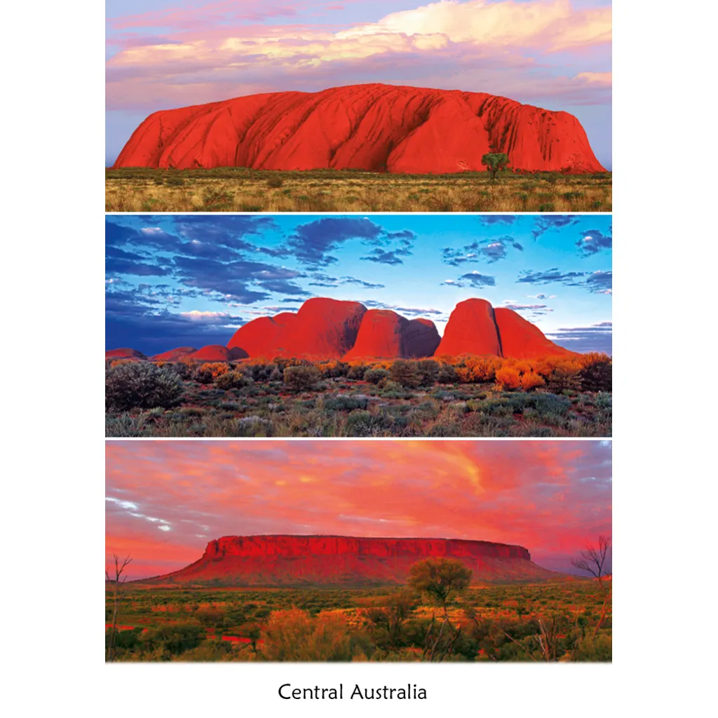 Central Australia 3 view