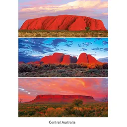 Central Australia 3 view