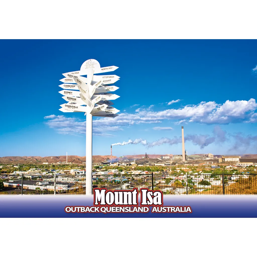 Mount Isa Sign Post