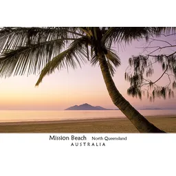 Dunk Island from Mission Beach at dawn