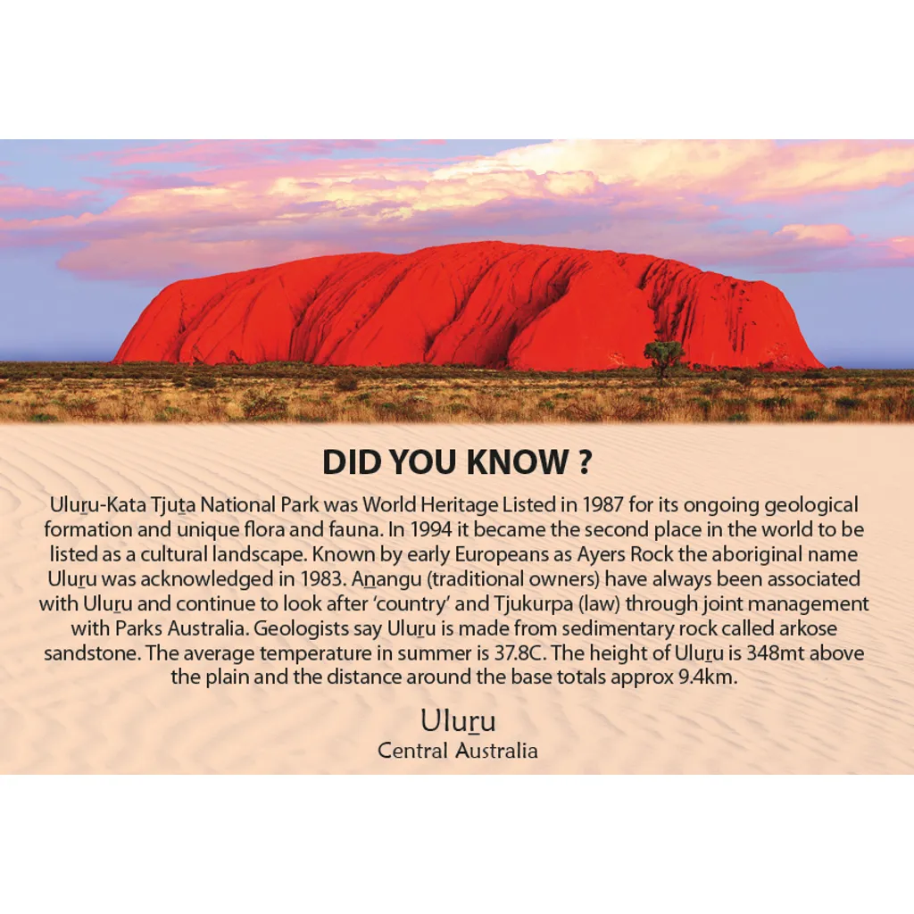 Uluru Did You Know