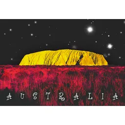 Uluru Aboriginal Flag Australia