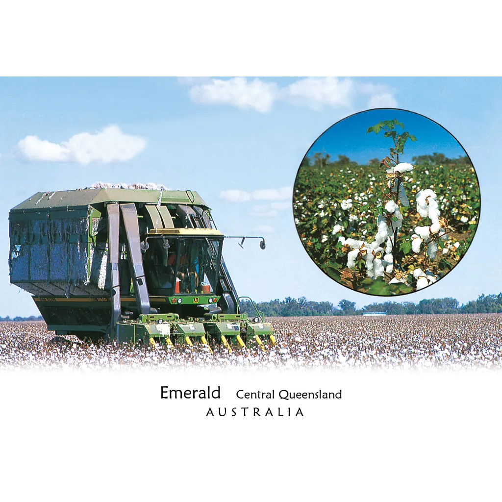 Cotton Harvester Emerald