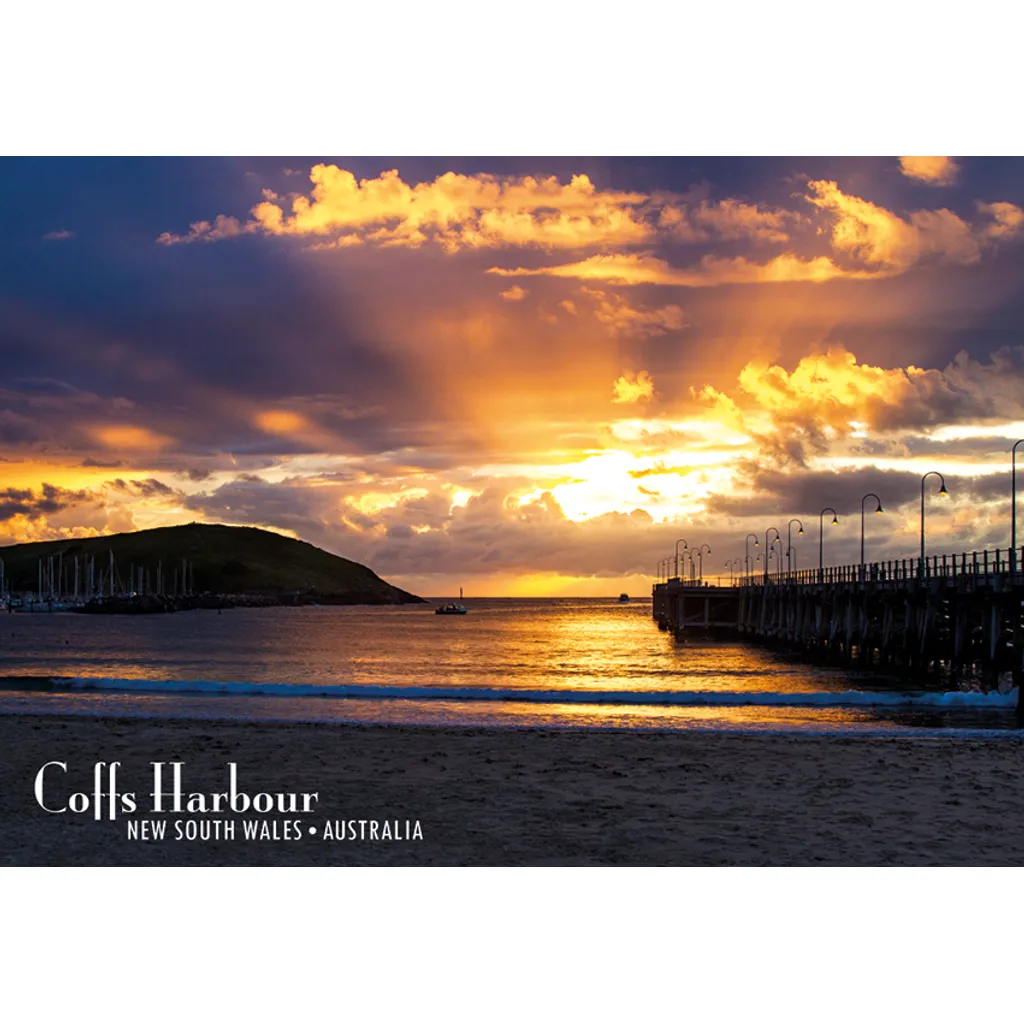 Coffs Harbour Jetty at sunrise