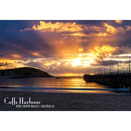 Coffs Harbour Jetty at sunrise