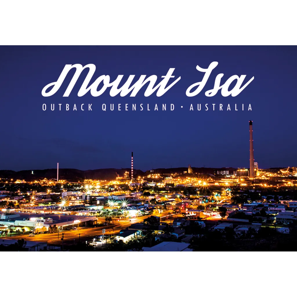 Mount Isa at night