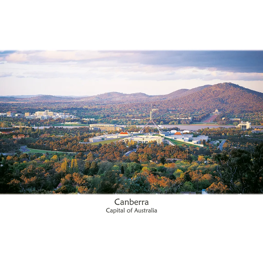 Overlooking Canberra