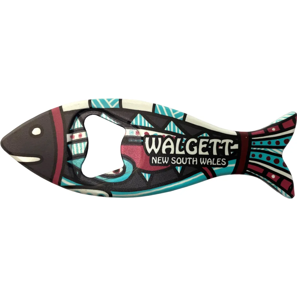 Magnetic Fish Shaped Bottle Opener