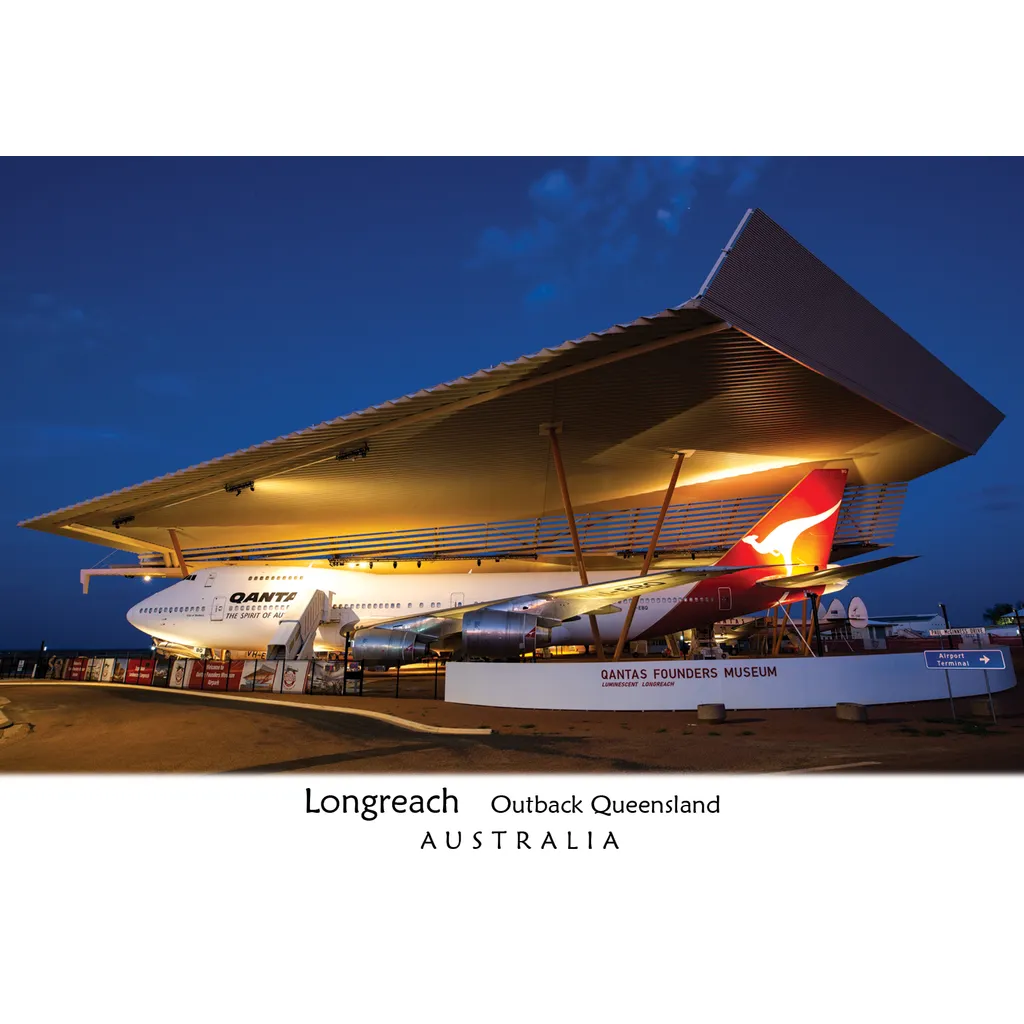 Longreach Planes at Night 