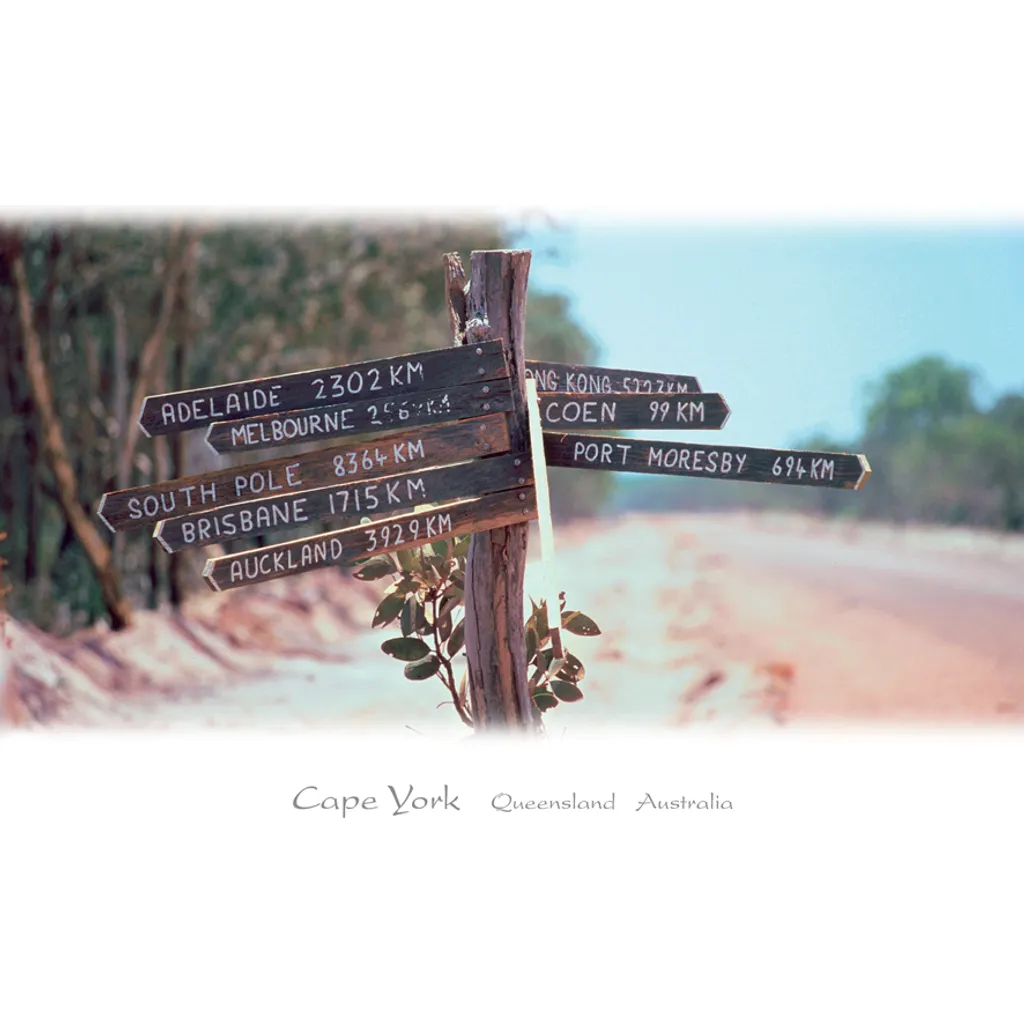 Sign Post Cape York