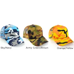 Camouflage Trucker Cap - Screenprint