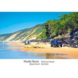 Mudlo Rocks Rainbow Beach Queensland Australia