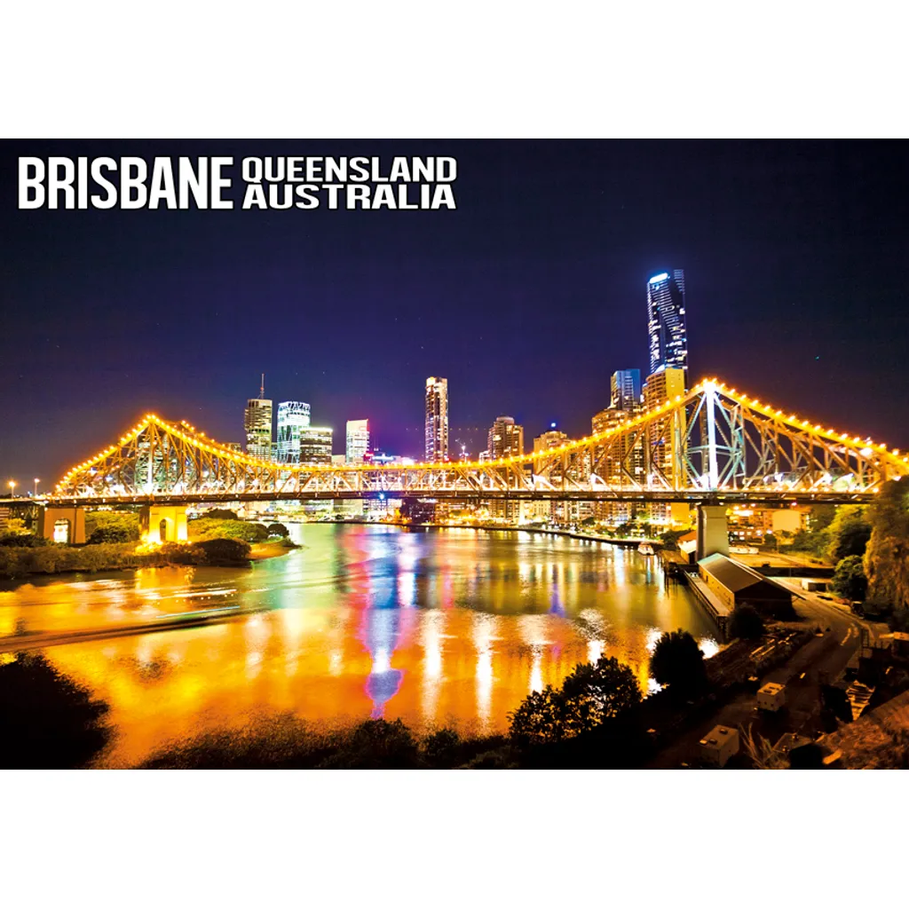 Story Bridge and City by Night