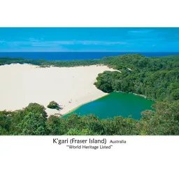 Kgari Fraser Island Lake Wabby