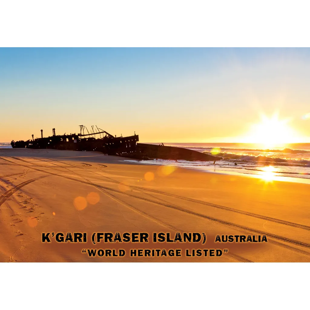 Kgari Fraser Island Maheno