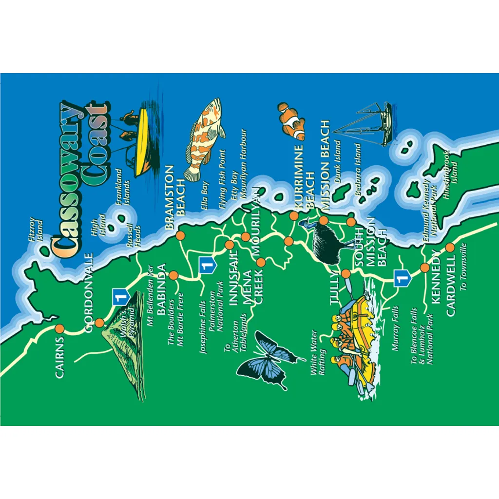 Cassowary Coast Map