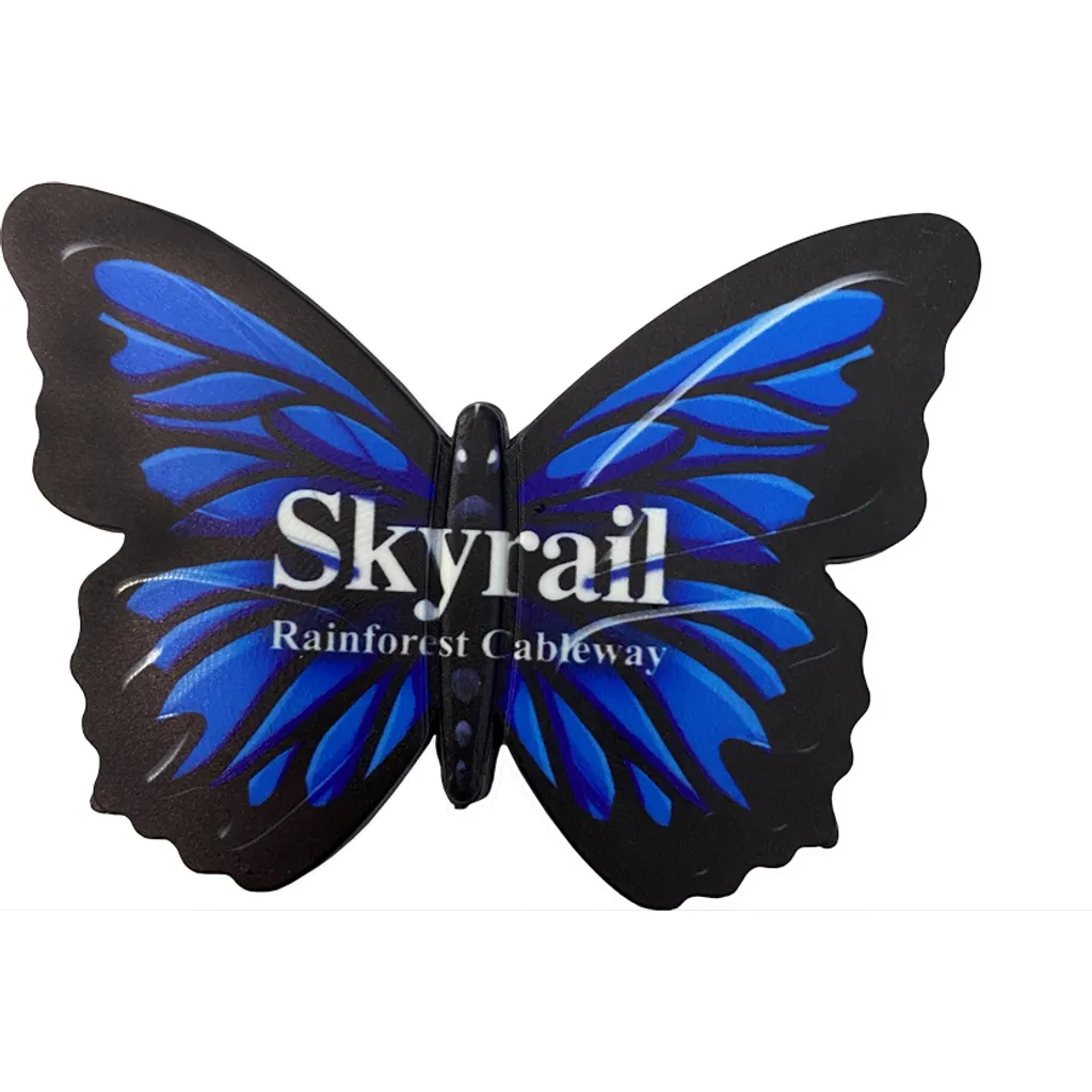 UV Printed Butterfly Magnet