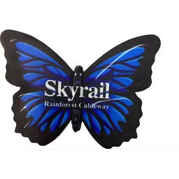 UV Printed Butterfly Magnet