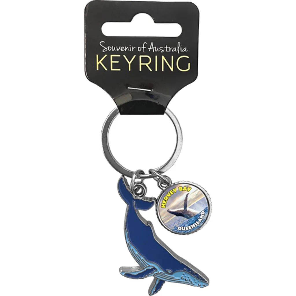 Whale Keyring