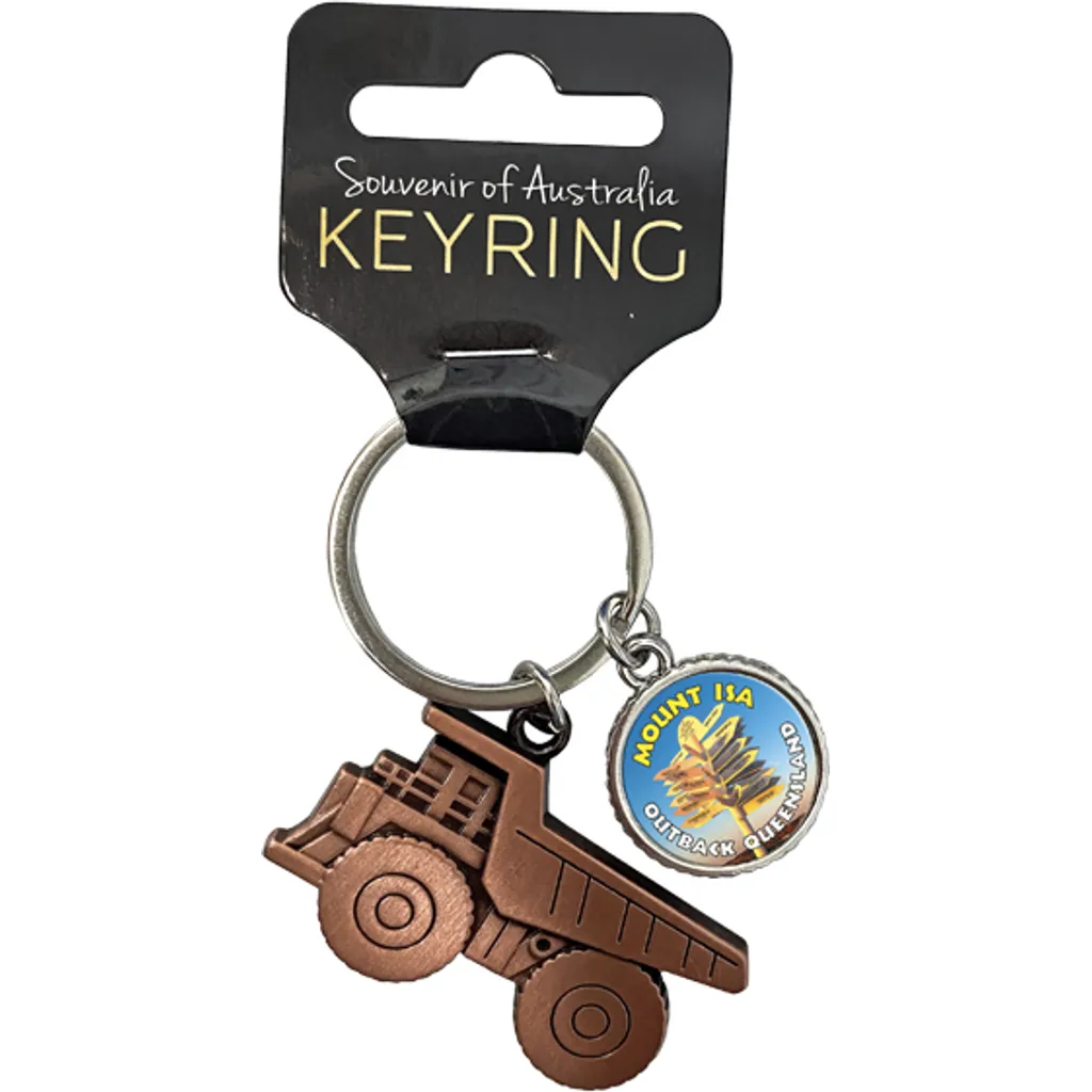 Mining Truck Keyring