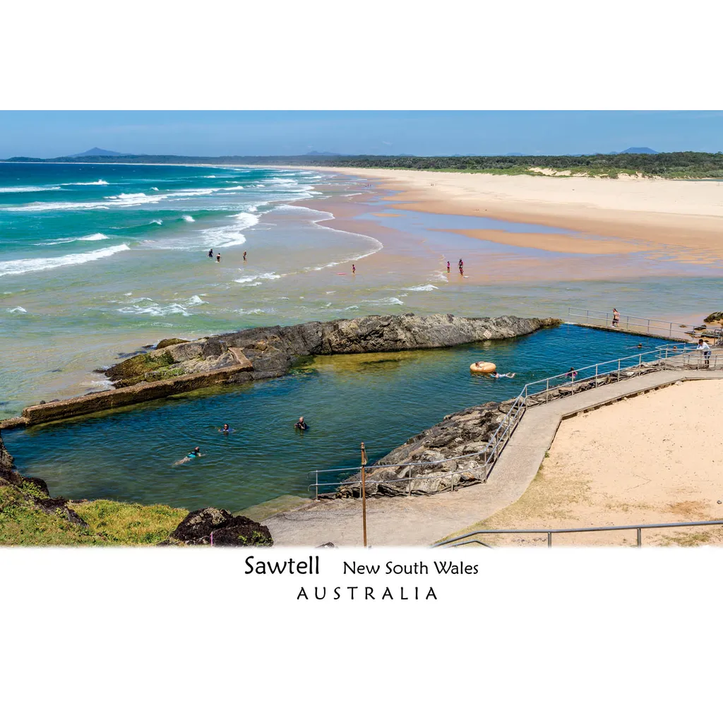 Aerial Sawtell New South Wales