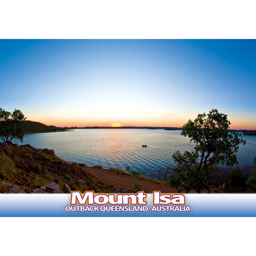 Sunset Moondarra Lake Mount Isa