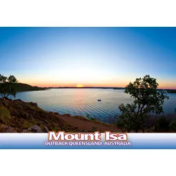 Sunset Moondarra Lake Mount Isa