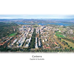 Aerial of Canberra