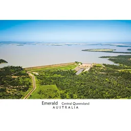 Aerial Fairbarin Dam Emerald