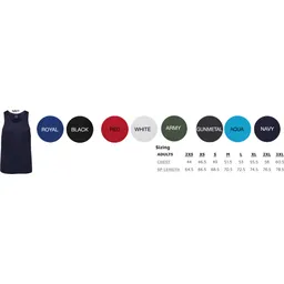 Mens Poly Singlet