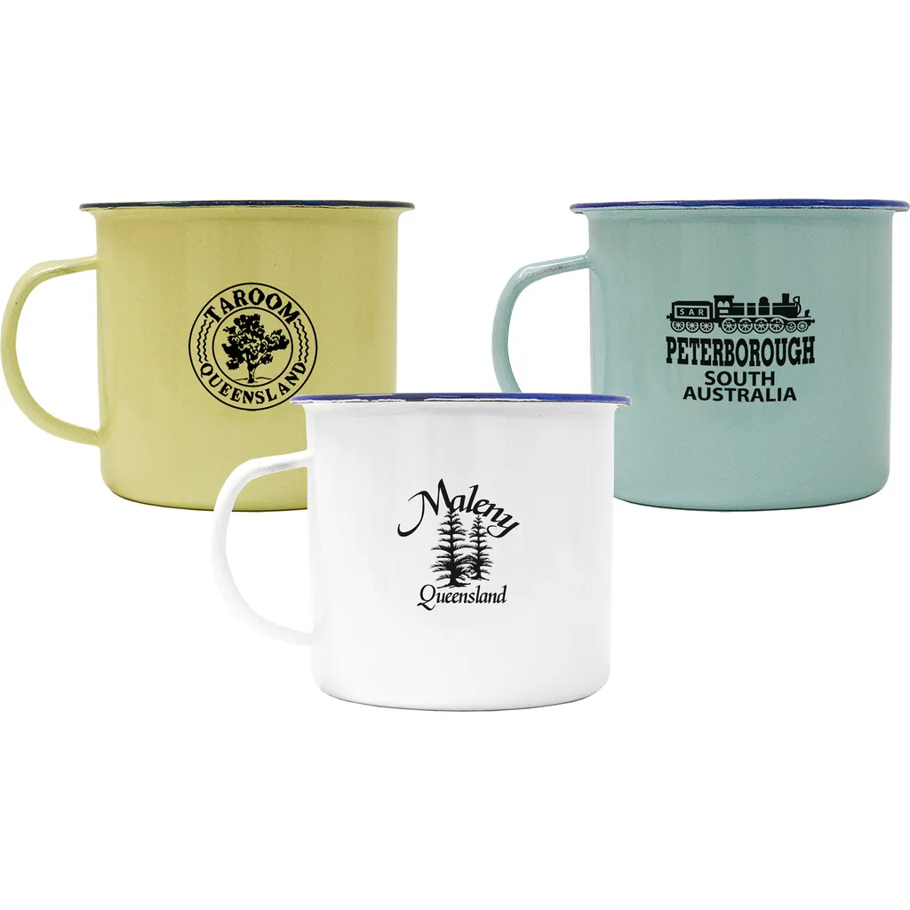 Rustic Enamel Mug 9cm
