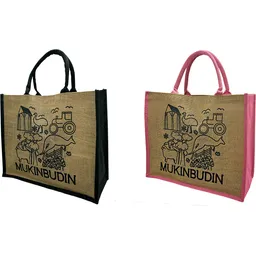 Hessian Tote Bag